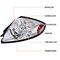 Spec-D Tuning 06-08 Mitsubishi Eclipse LED Tail Lights Chrome LT-ELP06LED-TM - alternate 2